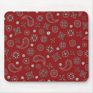 Bandana vermelho Mousepad