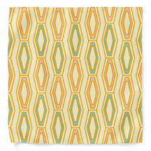 Vibrant geometric pattern with hexagonal shapes 