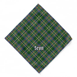 Bandana Xadrez Verde Clan Scott