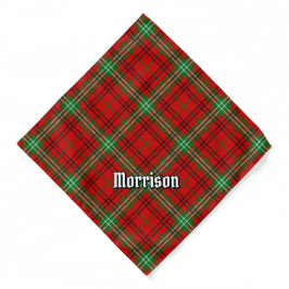 Bandana Xadrez Vermelha Clan Morrison