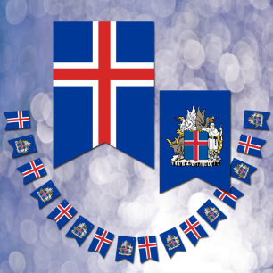 Bandas de bandeira islandesa, Emblem, partido da I