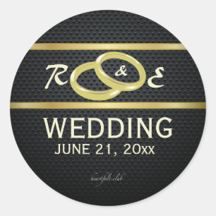 Bandas de etiquetas do ouro