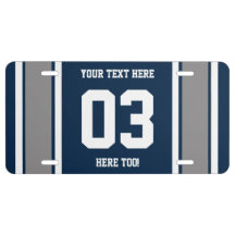 Bandas de Prata Azul Personalizadas e Esportes Bra