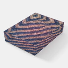 Bandas de Zebra em Areia