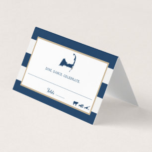 Bandas Douradas Azuis Chatham Casamento de Cabo Co