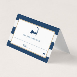 Bandas Douradas Azuis Chatham Casamento de Cabo Co