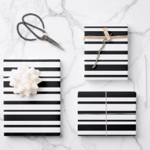 Bandas irregulares a preto e branco