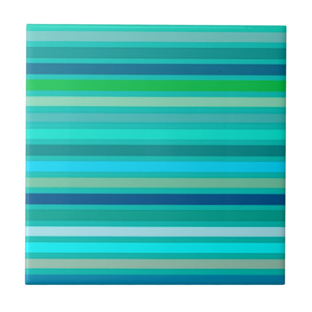 Bandas misturadas, Fúcsia, Azul Oceânico e Turques (Frente)
