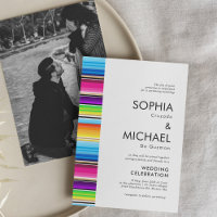 Bandas Primavera de Serape | Convite De Casamento