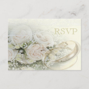 Bandas, Rosas, Doves & Lace RSVP