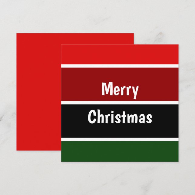 Bandas Vermelhas E Verdes (Frente/Verso)