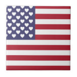 bandeira americana<br><div class="desc">Azulejo cerâmico de bandeira americana</div>