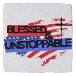 Bandeira Americana Abençoada e Implacável