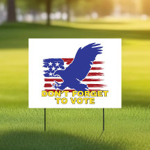 Bandeira Americana com Palavras - Não se esqueça d