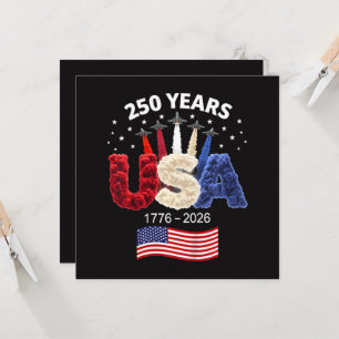 Bandeira Americana de Aniversário de 250 anos dos