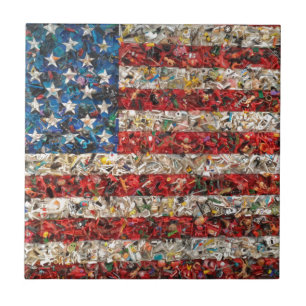 bandeira americana grunge