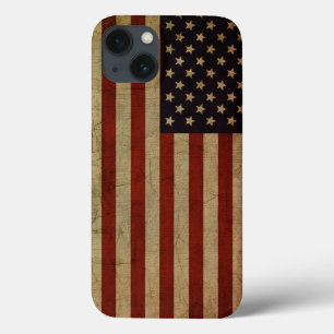 Bandeira Americana Grunge Vintage