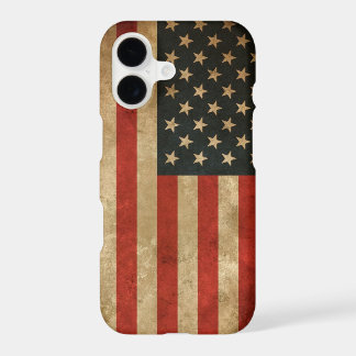 Bandeira Americana Grunge Vintage - Patriótico EUA