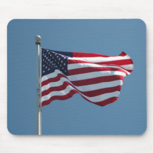 Bandeira americana Mousepad