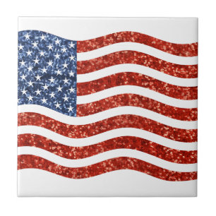 bandeira americana sequin