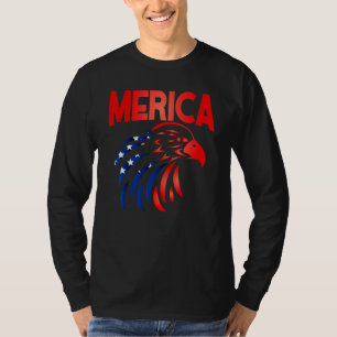 Bandeira Americana Usa 4 De Julho Camisa Patriótic