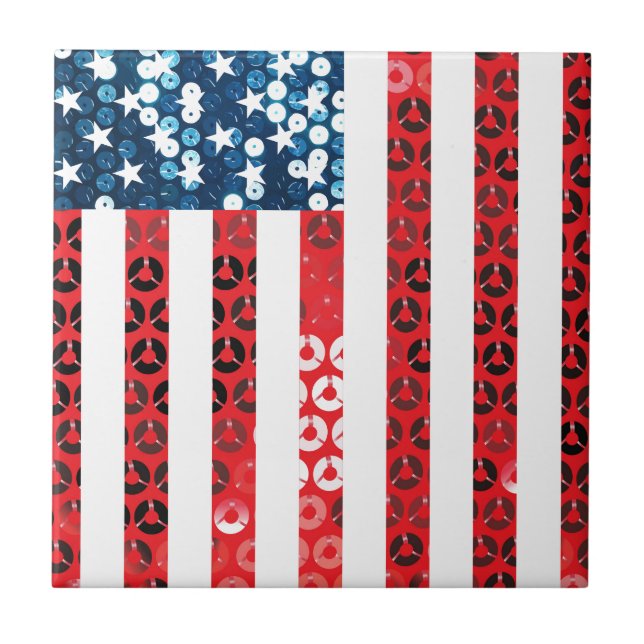 bandeira americana vertical (Frente)