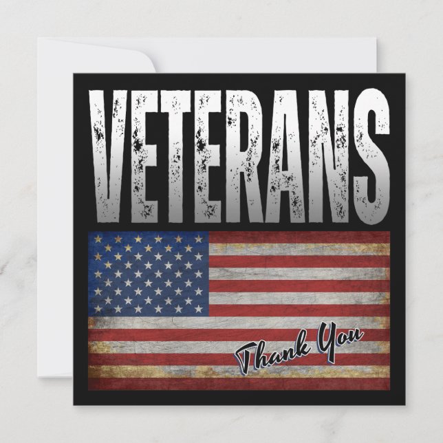 BANDEIRA AMERICANA VETERANOS OBRIGADO 4 DE JULHO  (Frente)