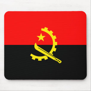 bandeira angola mousepad