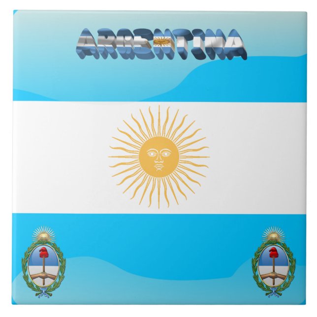 Bandeira argentina (Frente)