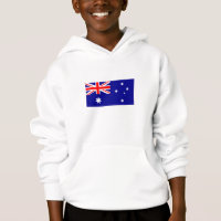 Bandeira Australiana Patriótica Hoodie