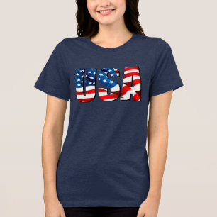 Bandeira azul-branca patriótica americana american