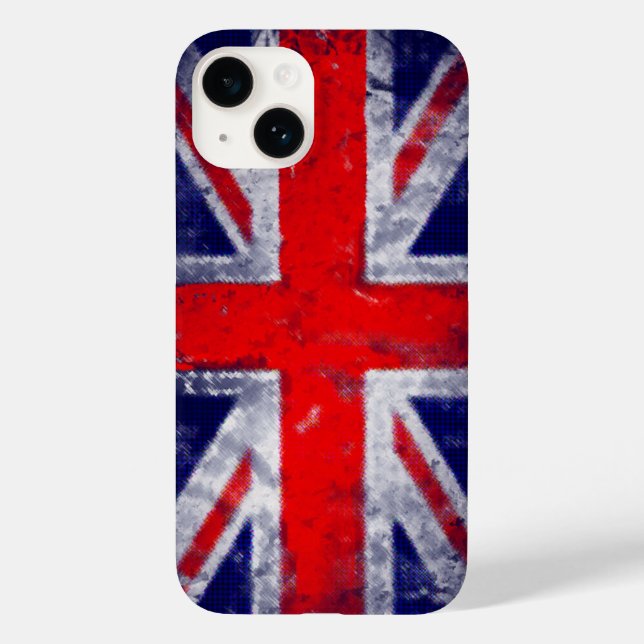 bandeira azul e vermelha da Inglaterra (Verso)