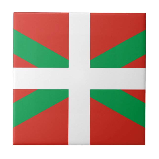 BANDEIRA BASQUE VASCA DE IKURRIÑA DRAPEAU EUSKADI (Frente)