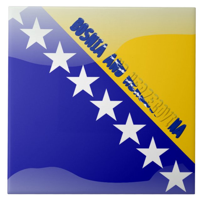 bandeira bósnio (Frente)