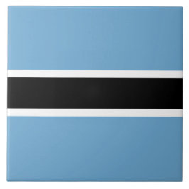 Bandeira Botsuanesa (Botsuana)
