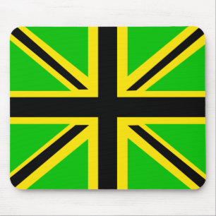 Bandeira britânica jamaicana Mousepad
