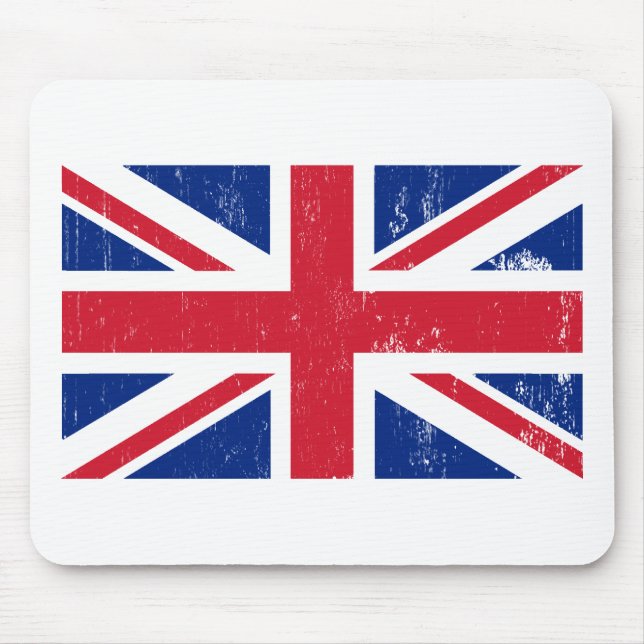 Bandeira britânica Mousepad de Union Jack (Frente)