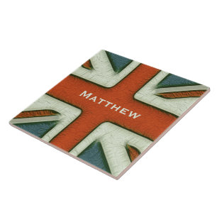 Bandeira britânica personalizada