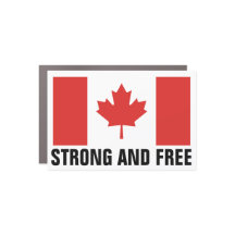 Bandeira canadense forte e GRATUITA