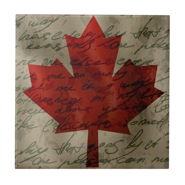 bandeira canadiana (Frente)