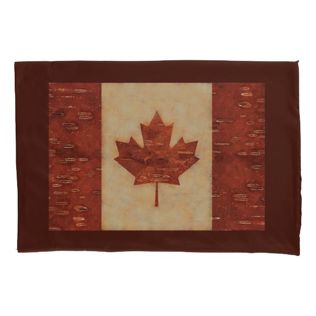 Bandeira Canadiana No Latido De Nascimento Interio (Frente)