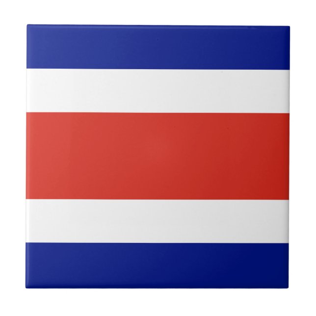 Bandeira Civil da Costa Rica (Frente)