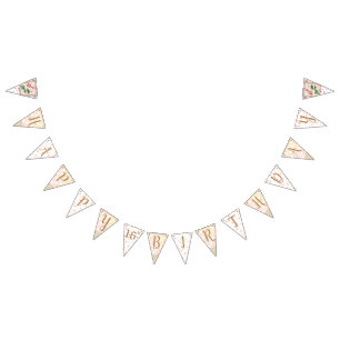 Bandeira cor-de-rosa gasto do partido da foto dos