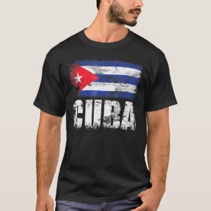 Bandeira cubana de Cuba Tee Camiseta