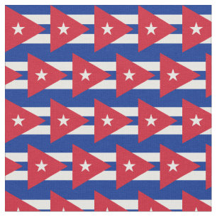Bandeira Cubana e Tecido de Trendy Cuba/moda