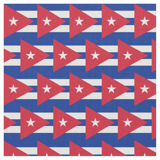 Bandeira Cubana e Tecido de Trendy Cuba/moda (Detalhe)