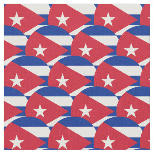 Bandeira Cubana e Tecido de Trendy Cuba/moda