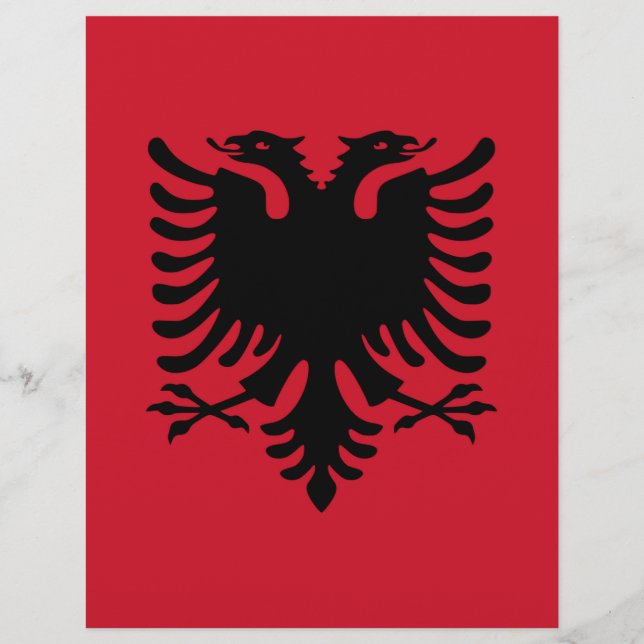 Bandeira da Albânia (Frente)
