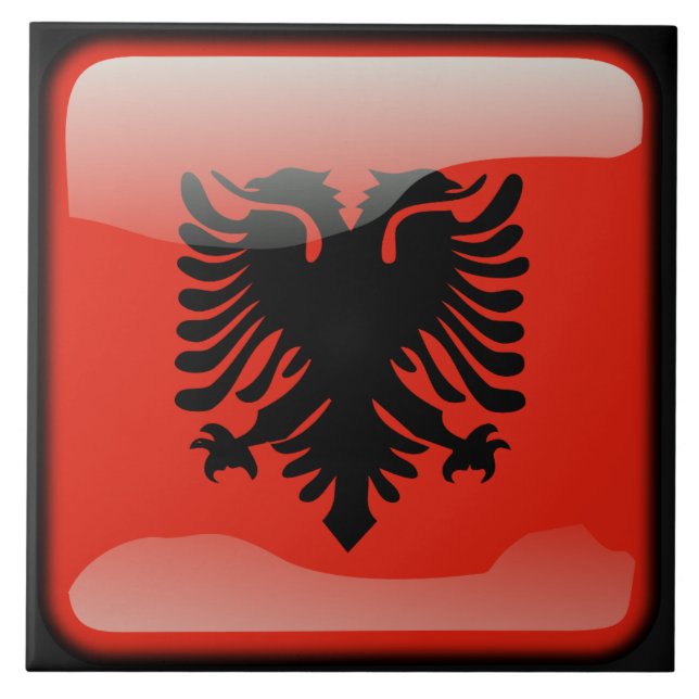 Bandeira da Albânia (Frente)
