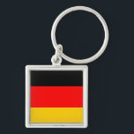 Bandeira da Alemanha Chaveiro<br><div class="desc">Chaveiro de Bandeira Alemã.</div>